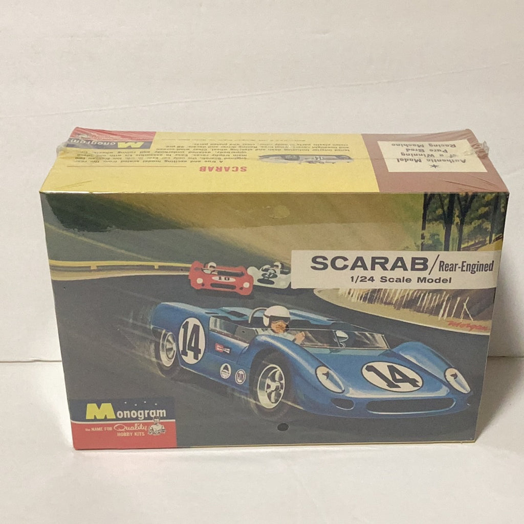 Monogram 1/24 SCARAB Rear Engine Race Car #PC124