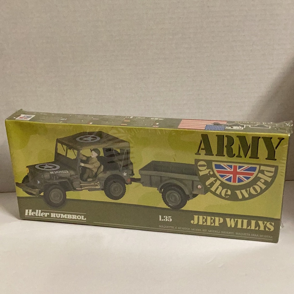 Heller 1/35 US Jeep Willy’s Kit # 81220