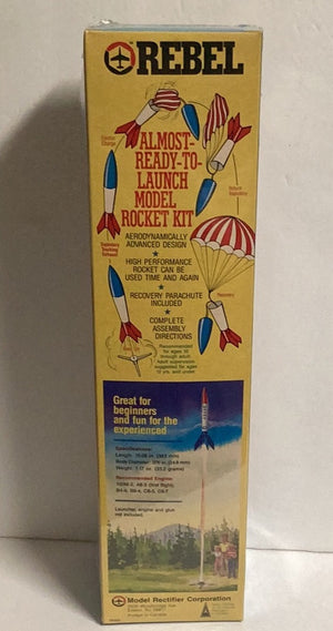 MRC Prebuilt Rebel Model Rocket #TR202