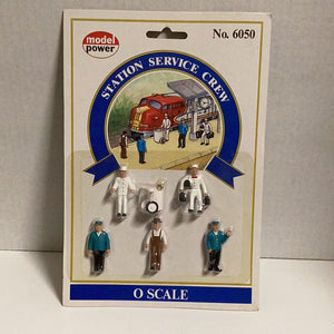 Model Power O Scale Station Service Crew # 6050