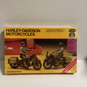1/35 Testors Harley-Davidson Motorcycles Kit # 858