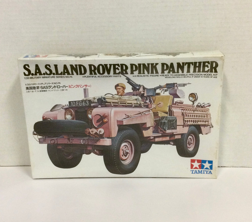Tamiya 1/35 SAS Land Rover Pink Panther #3576