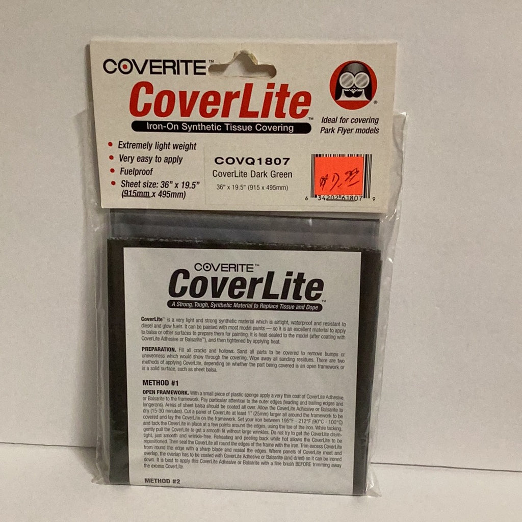 Coverite Coverlite Dark Green Tissue Covering