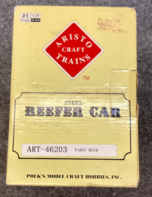 Aristo Craft Pabst Blue Ribbon Beer Reefer Car