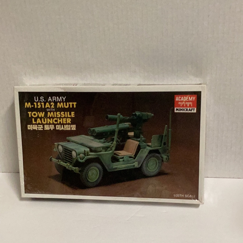 Academy 1/35 US Army M-151A2 Mutt w/ Tow Missile Launcher Kit