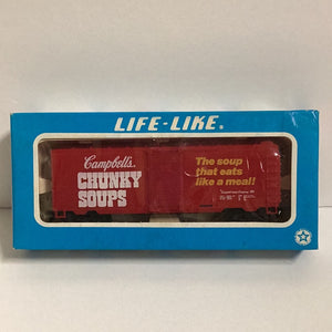 Lifelike HO Campbell’s Chunky Soups Box Car