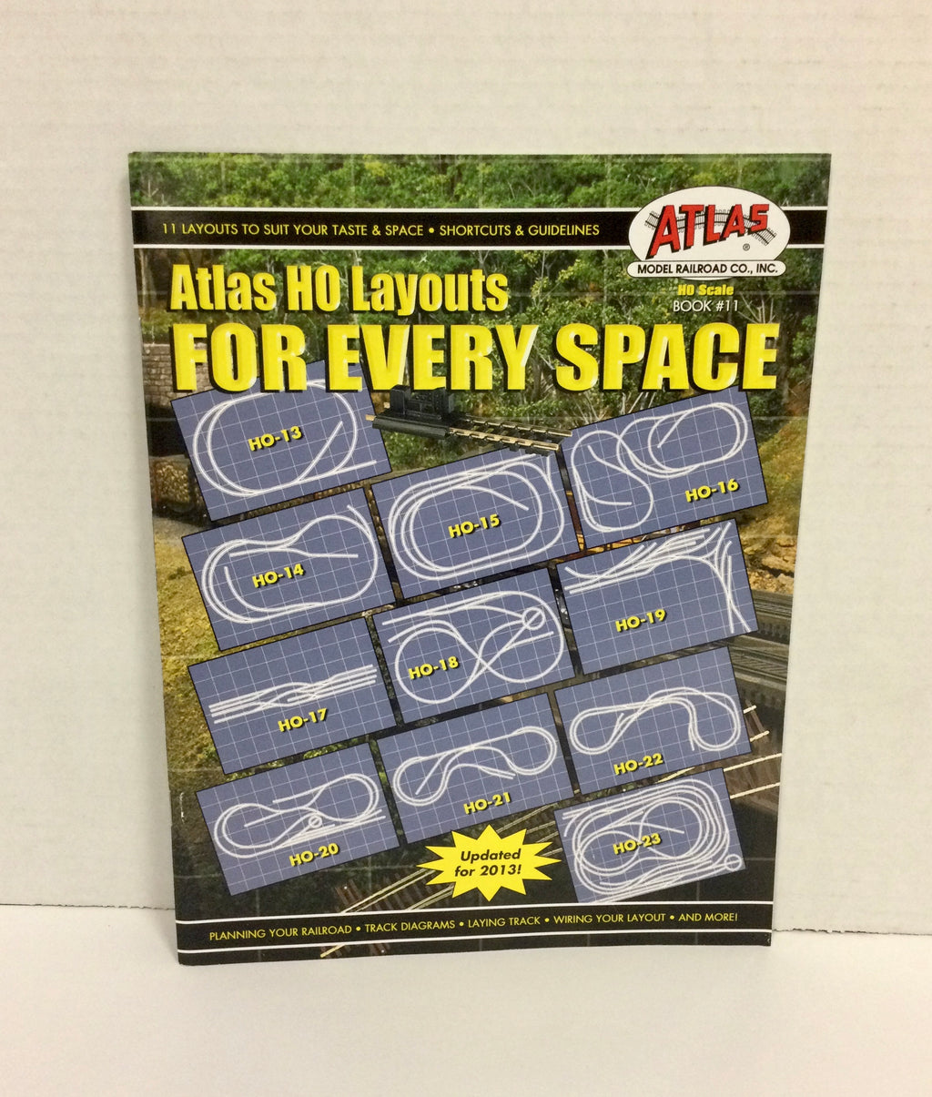 Atlas HO Layouts For Every Space Book # 11