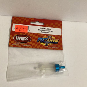 RC-One Blue Deluxe Large Fuel Filter # 9812